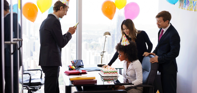 celebrate birthdays of employees