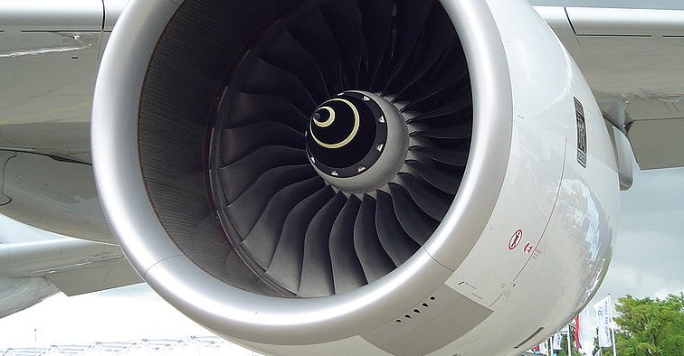 titanium use in making aircraft engines